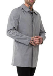 RedBridge Trenchcoat Herren Mantel Jacke Grau