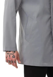 RedBridge Trenchcoat Herren Mantel Jacke Grau