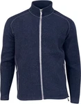 Ivanhoe of Sweden Wolljacke Danny Full Zip Dunkelblau/Blau/Hellblau