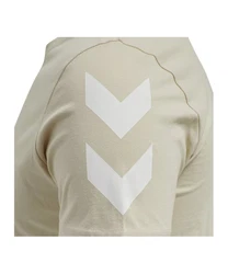hummel T-Shirt hmlLEGACY Chevron T-Shirt Khaki/Dunkelgrün