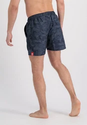 Alpha Industries Basic Swim Short Dunkelblau/Hellblau/Blau