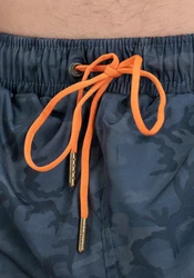 Alpha Industries Basic Swim Short Dunkelblau/Hellblau/Blau