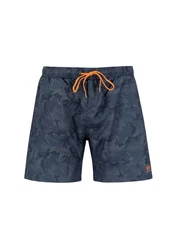 Alpha Industries Basic Swim Short Dunkelblau/Hellblau/Blau