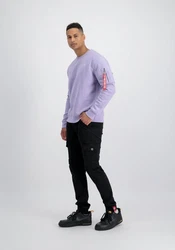 Alpha Industries Sweater Lila