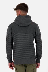 Alife & Kickin Kapuzensweatshirt HugoAK Z Dunkelgrau/Dunkelgrün/Grau/Hellgrau/Schwarz