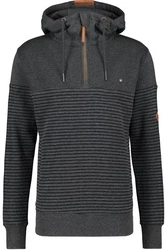 Alife & Kickin Kapuzensweatshirt HugoAK Z Dunkelgrau/Dunkelgrün/Grau/Hellgrau/Schwarz