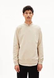 Armedangels Sweatshirt BAARO COMFORT Regular Fit Beige/Khaki