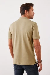 Next Piqu-Poloshirt Khaki/Beige