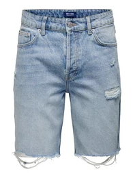 Jeansshorts EDGE (1-tlg)