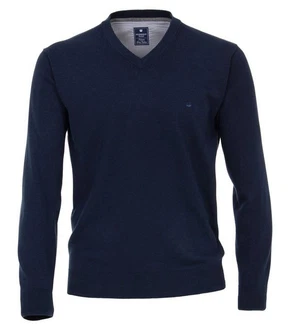 Redmond V-Ausschnitt Pullover Dunkelblau/Blau/Hellblau Redmond V-Ausschnitt Pullover Dunkelblau/Blau/Hellblau