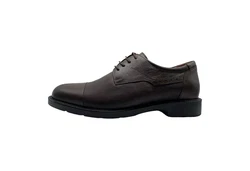 Yu&Luk Schnürschuh Dunkelbraun/Braun