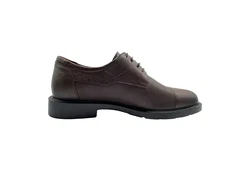 Yu&Luk Schnürschuh Dunkelbraun/Braun