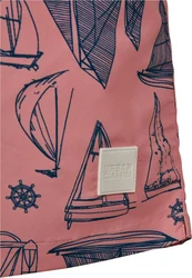 URBAN CLASSICS Badeshorts PatternSwim Shorts Rosa