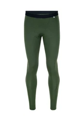 DANISH ENDURANCE Thermounterhose Merino Funktionshose  Dunkelgrün/Grün