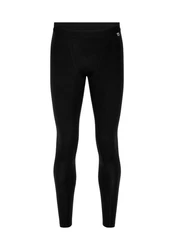 DANISH ENDURANCE Thermounterhose Merino Funktionshose  Schwarz/Grün/Braun