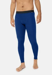 DANISH ENDURANCE Thermounterhose Merino Funktionshose  Hellblau/Blau/Dunkelblau