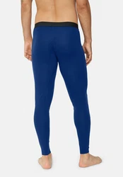 DANISH ENDURANCE Thermounterhose Merino Funktionshose  Hellblau/Blau/Dunkelblau