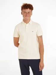 Tommy Hilfiger Poloshirt Core 1985 1985 SLIM POLO Khaki/Creme/Beige/Weiß/Orange