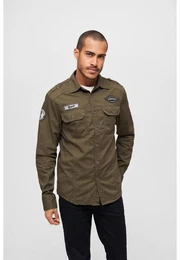 Langarmhemd Herren Luis Vintageshirt (1-tlg)