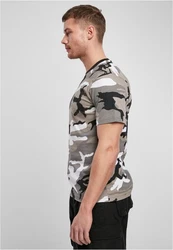Brandit Herren Premium Shirt Dunkelgrün/Grau