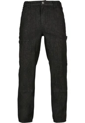 URBAN CLASSICS Herren Double Knee Jeans Dunkelgrau/Grau/Khaki/Schwarz