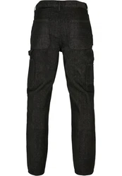 URBAN CLASSICS Herren Double Knee Jeans Dunkelgrau/Grau/Khaki/Schwarz
