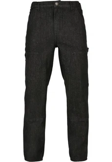 URBAN CLASSICS Herren Double Knee Jeans Dunkelgrau/Grau/Khaki/Schwarz