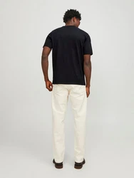 JACK & JONES T-Shirt JJHeavens gelb/orange/schwarz/wei