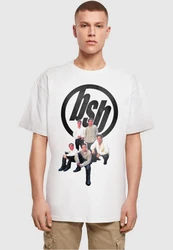 Merchcode T-Shirt Herren Weiß