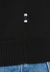 JACK & JONES Pullover JjeBasic Rundhals Strickpulli Oberteil Schwarz