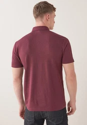 Next Poloshirt im 3er-Pack Bordeaux/Dunkelrot