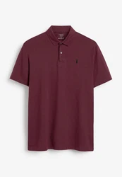 Next Poloshirt im 3er-Pack Bordeaux/Dunkelrot
