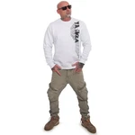 YAKUZA Sweatshirt Best Weapon Weiß/Khaki/Schwarz/Beige