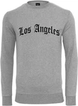 Mister Tee Kapuzenpullover Los Angeles Wording Grau/Hellgrau/Grün/Blau