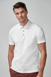 Next Poloshirt Weiß/Creme