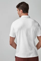 Next Poloshirt Weiß/Creme