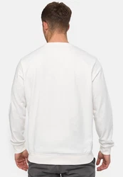 Indicode Pullover Holt Creme/Weiß
