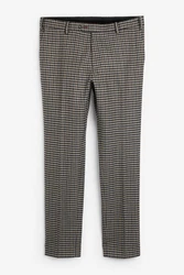 Next Anzughose  (1-tlg) Dunkelgrau/Beige/Grau/Schwarz