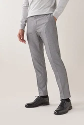 Next Anzug Skinny-Fit-Hose Grau/Hellgrau/Dunkelgrau