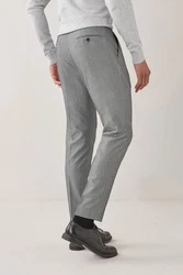 Next Anzug Skinny-Fit-Hose Grau/Hellgrau/Dunkelgrau