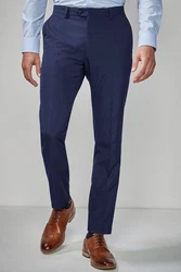Next Anzug Skinny-Fit-Hose Dunkelblau