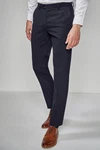 Next Anzug Skinny-Fit-Hose Dunkelblau/Hellblau/Blau