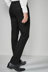 Next Anzug Skinny-Fit-Hose Schwarz/Khaki
