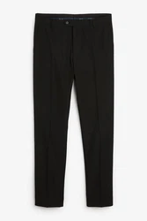Next Anzug Skinny-Fit-Hose Schwarz/Khaki