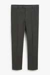 Next Anzug Skinny-Fit-Hose Dunkelgrau/Khaki/Hellgrau/Grau