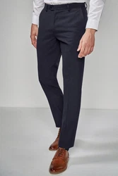 Next Anzug Skinny-Fit-Hose Dunkelblau/Hellblau/Blau