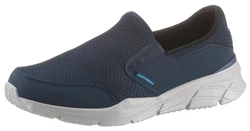 Skechers Equalizer Slip-On Sneaker Blau/Dunkelblau/Hellblau