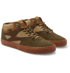 DC Shoes Kalis Vulc Mid Wnt Sneaker Braun/Dunkelgrün/Khaki