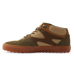 DC Shoes Kalis Vulc Mid Wnt Sneaker Braun/Dunkelgrün/Khaki