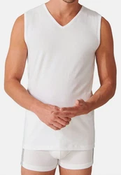 Schiesser Tanktops V-Ausschnitt (2er-Pack) Weiss